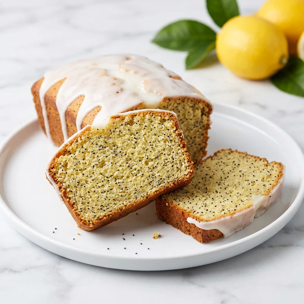 Porción de budín de Limón